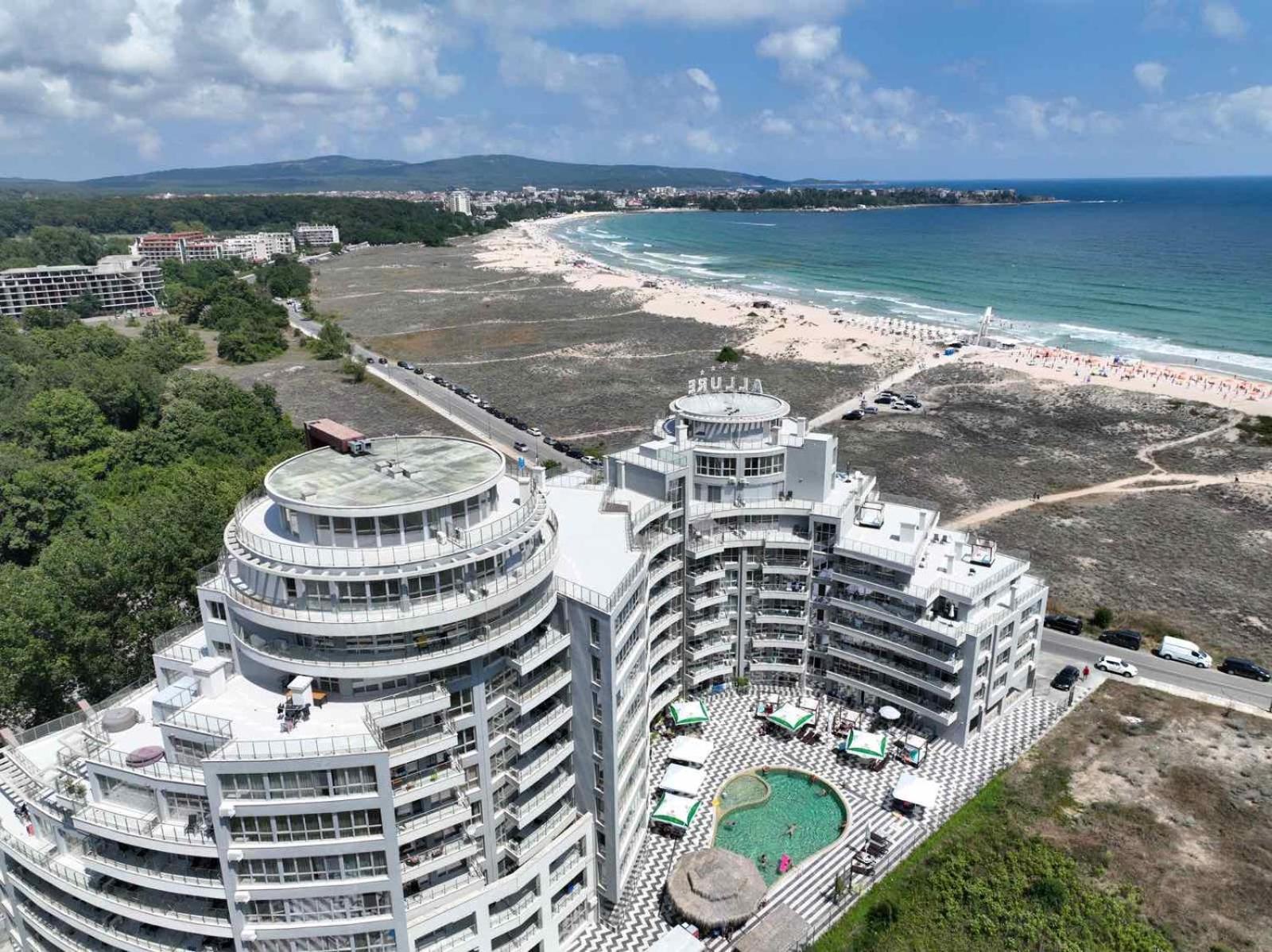 Allure Beach Resort Aparthotel Primorsko Exteriér fotografie