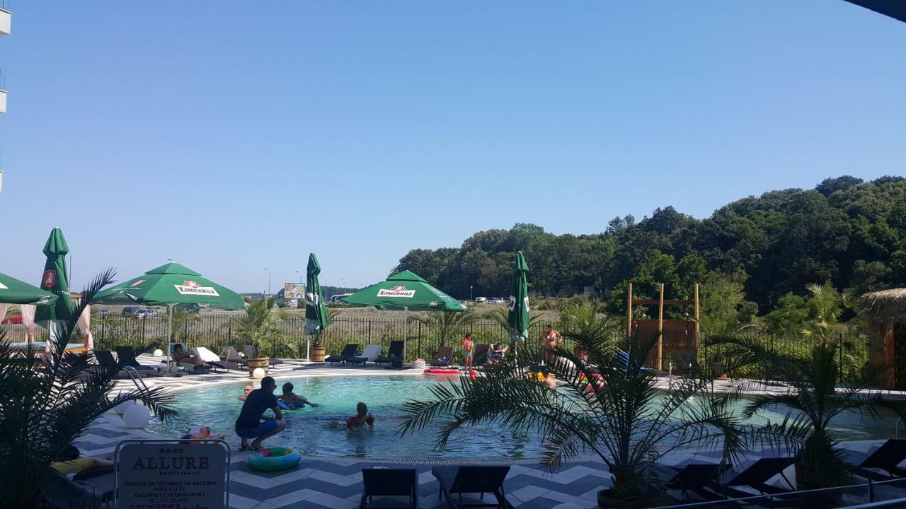 Allure Beach Resort Aparthotel Primorsko Exteriér fotografie